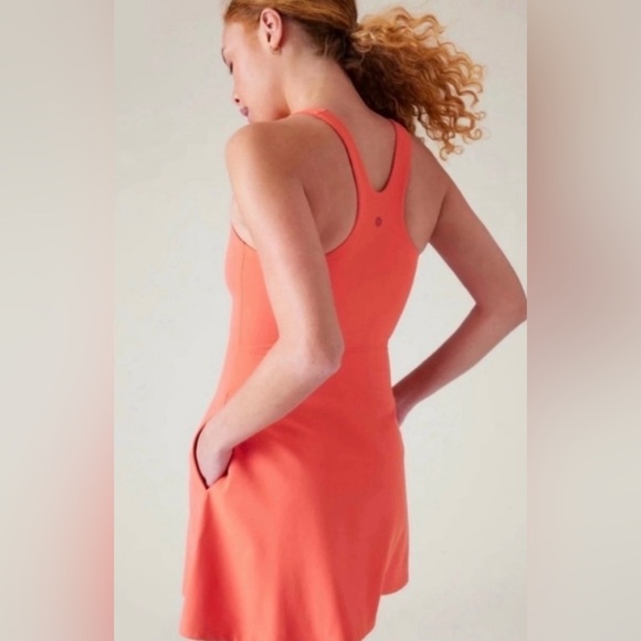 Athleta coral /orange Conscious Dress
With side pockets - Picture 2 of 14